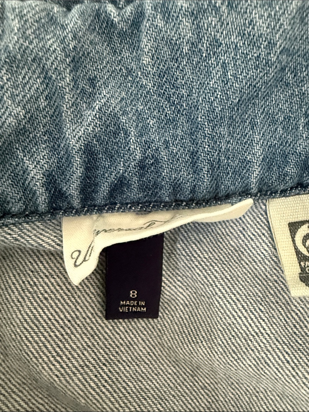 Universal Thread Light Blue Denim Cargo Jumpsuit - Picture 5 of 5